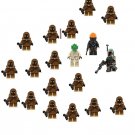 Jawas VS Boba Fett Fennec Shand Rodian Minifigures Compatible Lego Book of Boba Fett Set