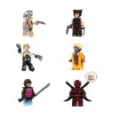 Wolverine Sabretooth Gambit Deadpool Minifigures Compatible Lego Wolverine 2023