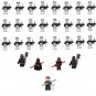 Imperial Inquisitors chase Cal Kestis Minifigures Compatible Lego Star Wars Obi-Wan Set