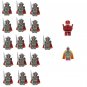 Ultron Corps VS Daredevil Vision Minifigures Compatible Lego The Avengers 2023