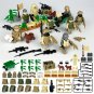 WW2 British America Special Force Minifigures Compatible Lego Airborne forces Set