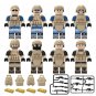 America Mercenary army Special Troops Minifigures Compatible Lego Modern military Set