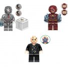 Thinker Wally West Cyborg Minifigures Compatible Lego Super Heroes Set