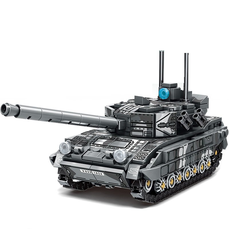 German Leopard 2A6 Tank Minifigures Compatible Lego Modern Military Tank Set
