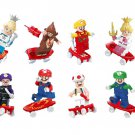 Mario Princess Peach Luigi Toad Donkey Kong Minifigures Compatible Lego Super Mario Bros. Movie Set