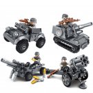 Frontline combat German Mechanical Forces Minifigures Compatible Lego WW2 Military Set