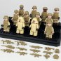 Desert Camouflage Heavy Special Force Minifigures Compatible Lego Military Sets