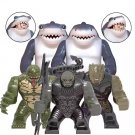 Black Dwarf Lizard King Shark Minifigures Compatible Lego 2023 Super Heroes Set