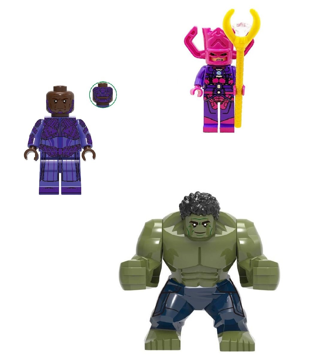 High Evolutionary Hulk Galactus Minifigures Compatible Lego Super 