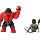 Baron Mordo Red Hulk Minifigures Compatible Lego Offenders Set