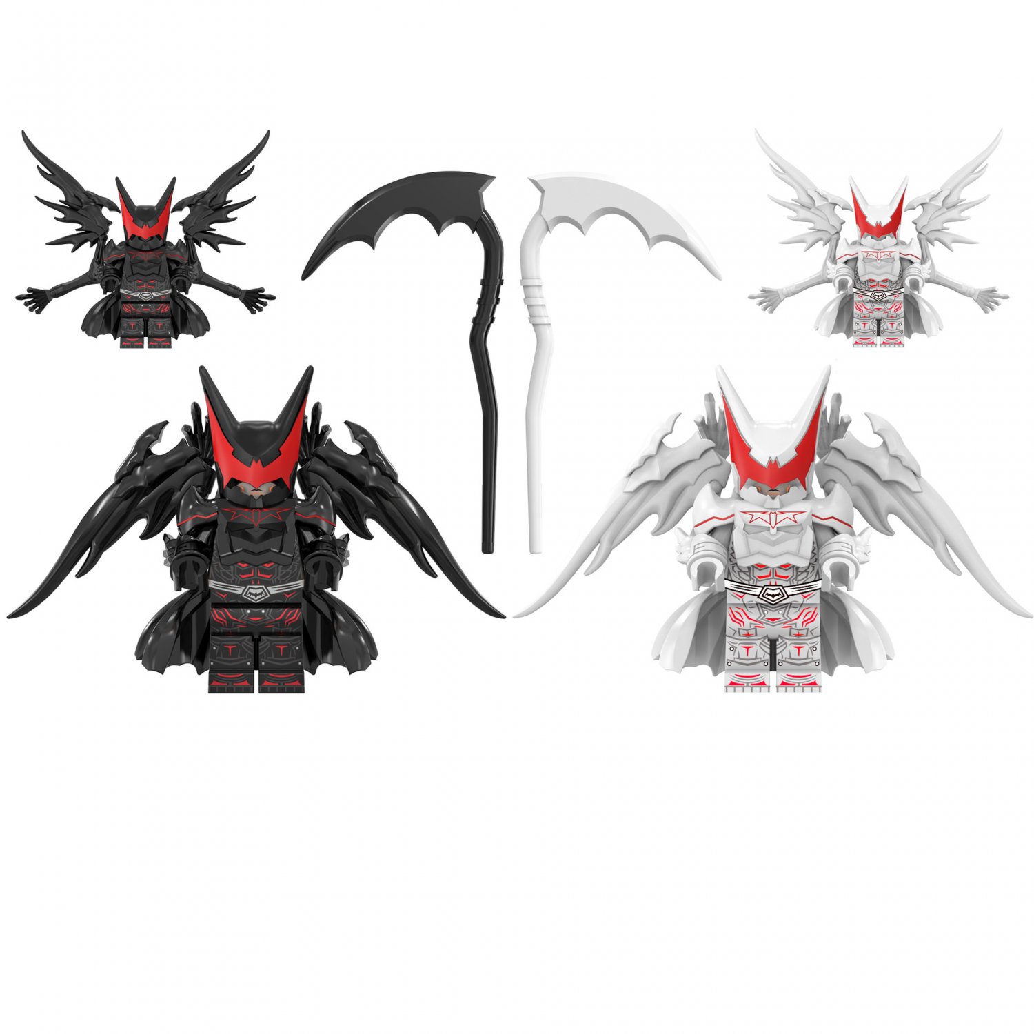 2 Best Hellbat Minifigures Compatible Lego Batman movie Set