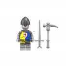 England Guardsman Minifigures Compatible Lego Wars of the Roses Minifigure