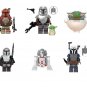 Bo-Katan Kryze Paz Vizsla R5-D4 Minifigures Compatible Lego Mandalorian planet sets