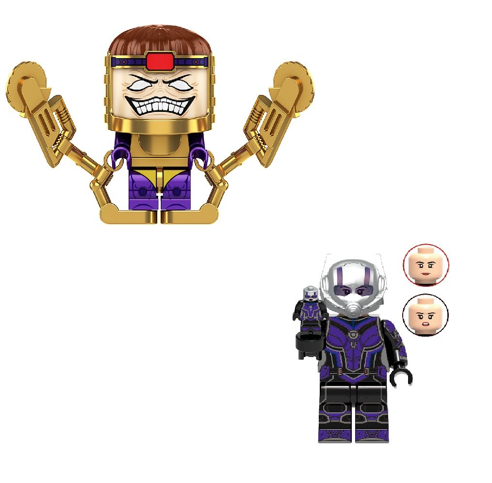 M.O.D.O.K. Cassie Lang Minifigures Compatible Lego Ant-Man and the Wasp Quantumania Set