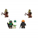 Boba Fett Fennec Shand Gamorrean Minifigures Compatible Lego The Book of Boba Fett Set