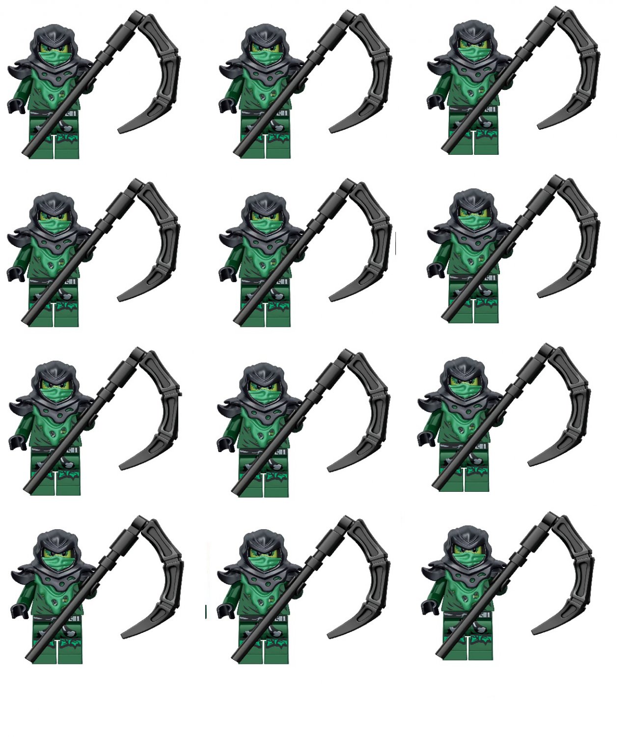 12 Best Evil Green Ninja Morro Minifigures Lego Compatible Ninjago 2023