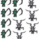 11pcs Morro Villain Omega Minifigures Compatible Lego Ninjago Set
