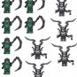 11pcs Morro Villain Omega Minifigures Compatible Lego Ninjago Set
