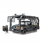 Anti explosion Armed pickup truck S.W.A.T. Minifigures Compatible Lego Urban anti-terrorism Set