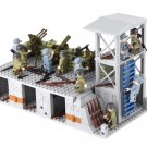 Chinese Army Defense Base Minifigures Compatible Lego WW2 Chinese Battlefield Set
