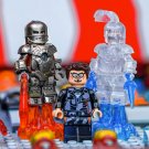 MK1 Transparent MK1 Iron Man Minifigures Compatible Lego Iron Man Set