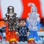 MK1 Transparent MK1 Iron Man Minifigures Compatible Lego Iron Man Set