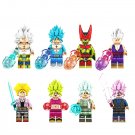 Cell Vegeta IV Granola Kefla Trunks Minifigures Compatible Lego Dragon Ball Z Set
