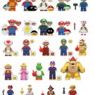25pcs The Super Mario Bros Movie character Minifigures Lego Compatible 2023 Movie Set