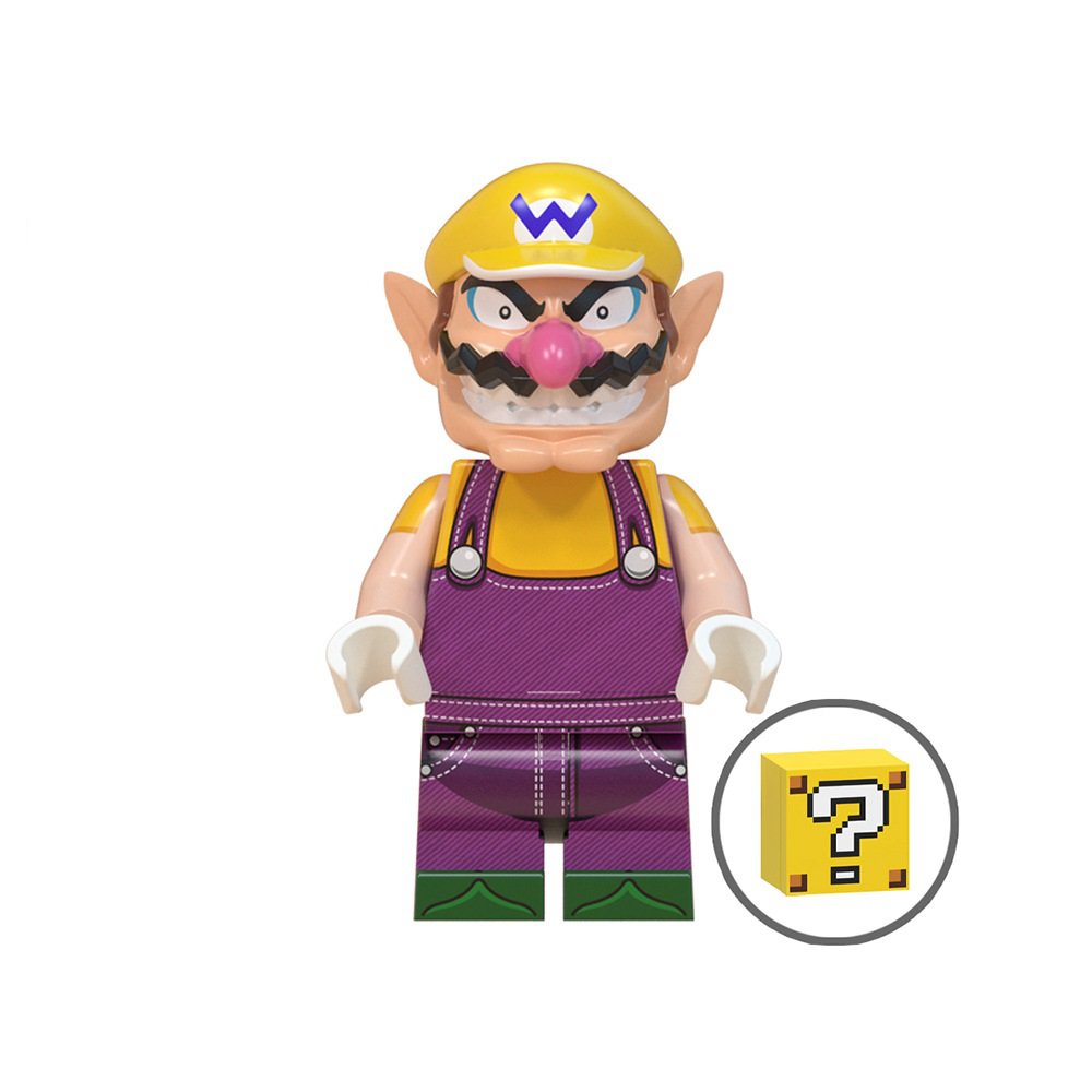 Wario Minifigures Compatible Lego The Super Mario Bros Movie Minifigure