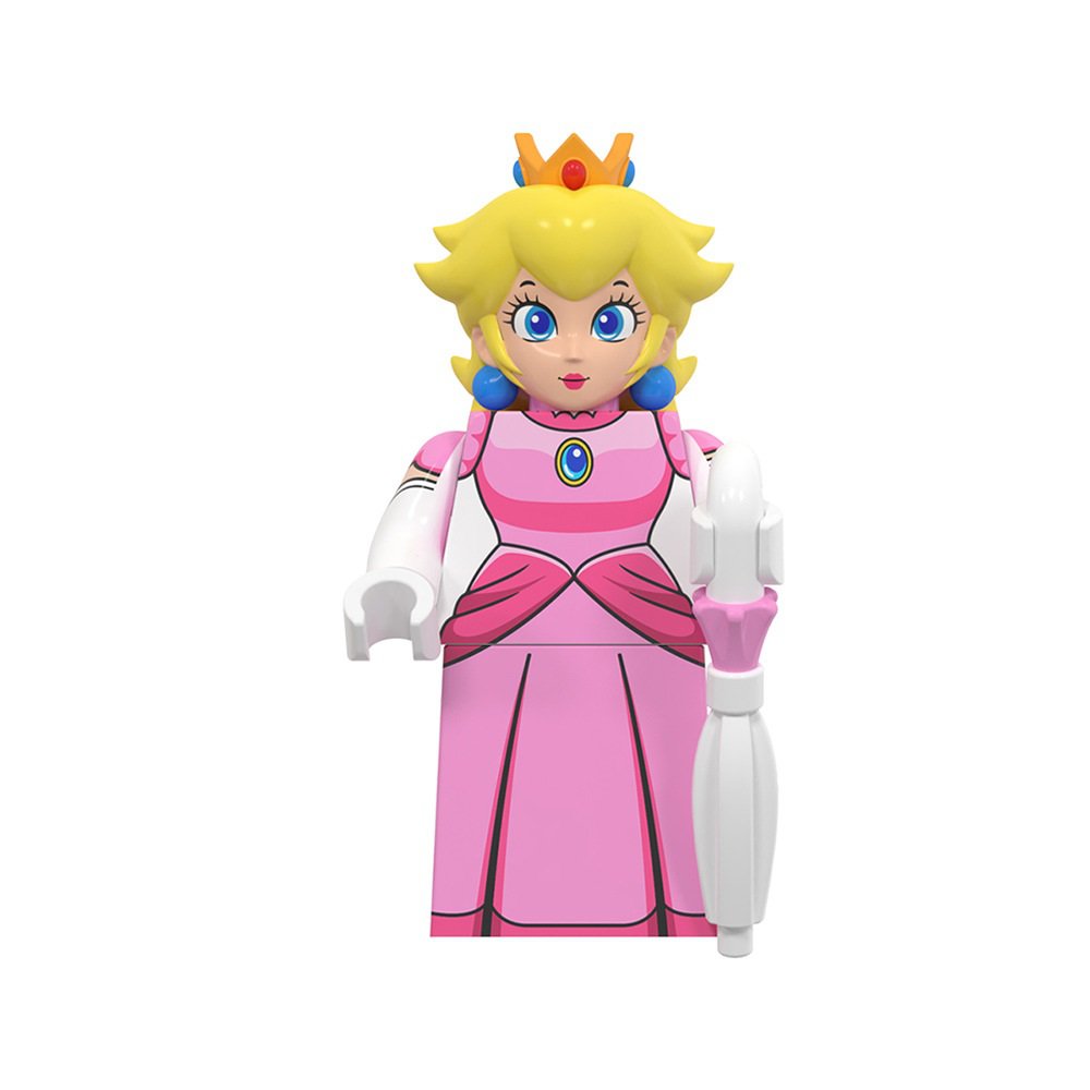 Princess Peach Minifigures Compatible Lego The Super Mario Bros Movie