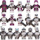 16pcs Nova Corps Marine Team 4 Wolf Regiment Commandos Minifigures Compatible Lego Clone Trooper Set