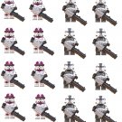 Trooper Squad 3 and Heavy Infantry Wolfpack Minifigures Compatible Lego Star Wars Set