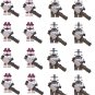 Trooper Squad 3 and Heavy Infantry Wolfpack Minifigures Compatible Lego Star Wars Set