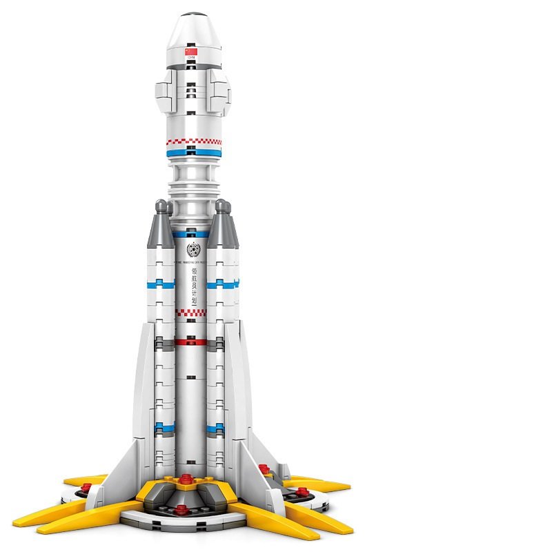 Lunar Manned Rocket Minifigures Compatible Lego Star Trek Set