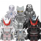 6pcs Heavy MK1 Whiplash Hellbat Destroyer Minifigures Compatible Lego Movie Sets