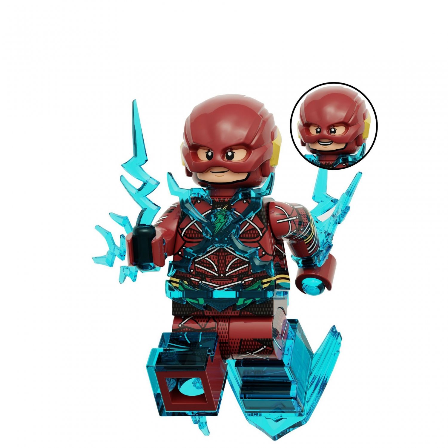 Accelerate Flash Minifigures Compatible Lego The Flash Minifigure