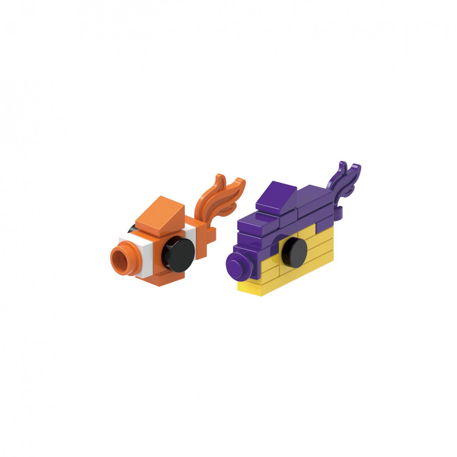 Fish Minifigures Compatible Lego Toy