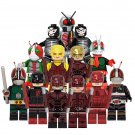 13pcs Daredevil VS Masked Rider Minifigures Compatible Lego New TV Set