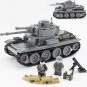 Germany PZ.38 Tank Soldier Minifigures Compatible Lego WW2 Tank Sets