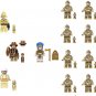 Pharaoh Mummies and Indiana Jones Minifigures Compatible Lego Raiders of the Lost Ark Set