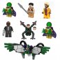 Kraven Sabretooth Doctor Octopus Vulture Minifigures Compatible Lego Anti Spider-Man Set