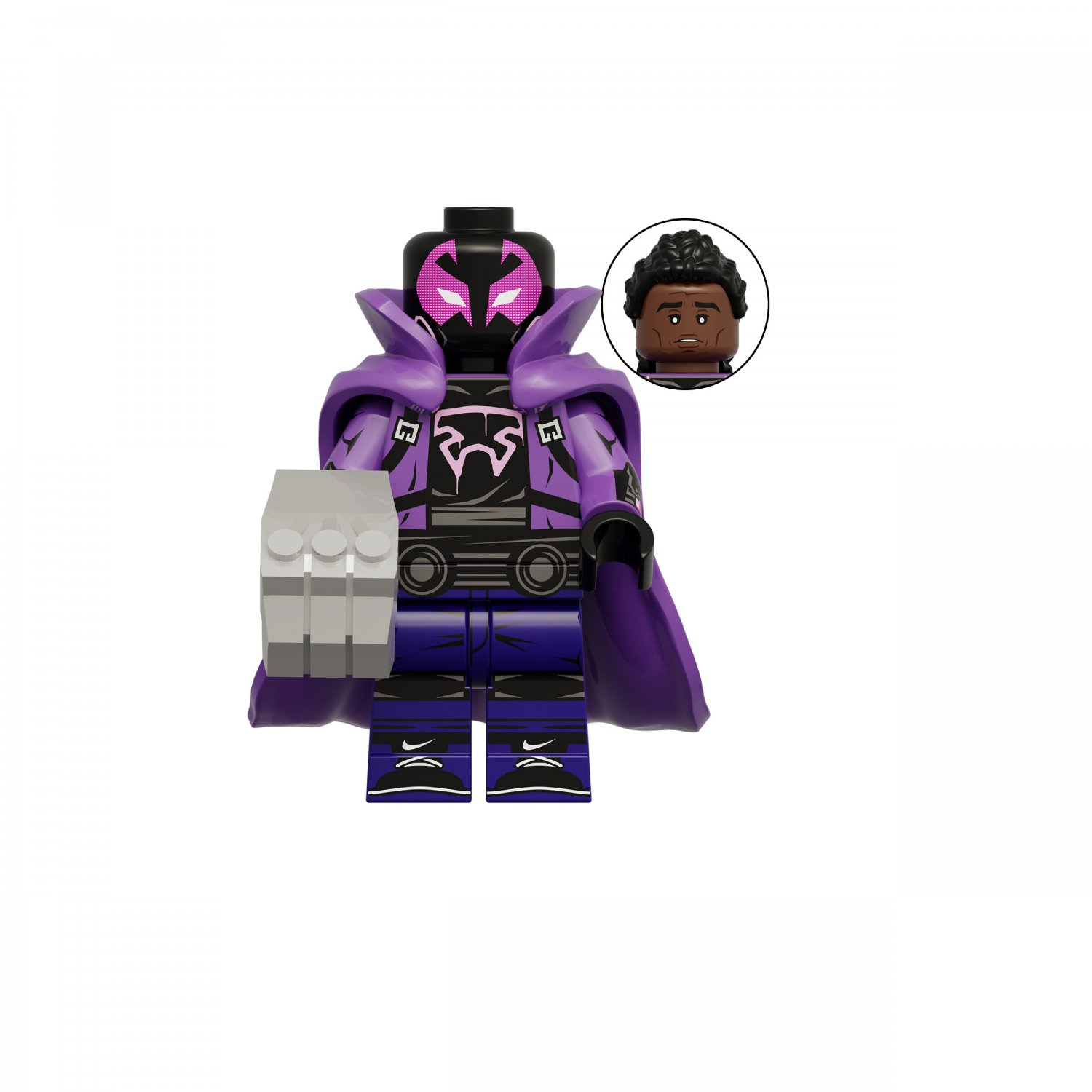 New Prowler Minifigures Compatible Lego Spider-Man Into the Spider ...