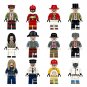 Firemen Police Zombie Cowboy Minifigures Compatible Lego Halloween 2023