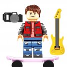 Marty McFly Minifigures Compatible Lego Back to the Future Minifigure