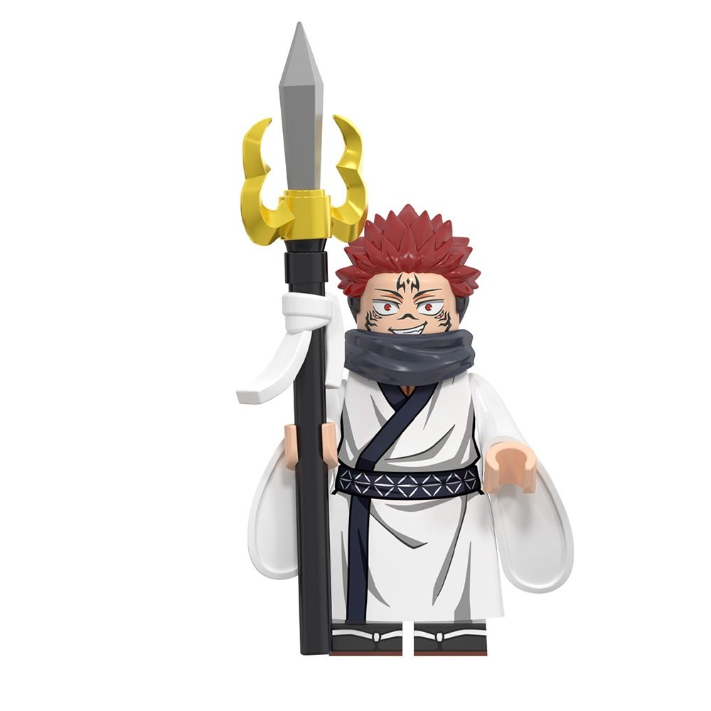 New Ryomen Sukuna Minifigures Compatible Lego Jujutsu Kaisen Minifigure