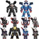 10pcs Heavy War Machine Mecha Minifigures Compatible Lego The Avengers Set