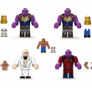 4pcs Big Thanos and Kingpin Minifigures Compatible Lego The Avengers Set