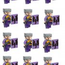 12pcs Knights of the end Minifigures Compatible Lego Minifigure
