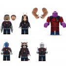 Marauders Thanos and Guardians of the Galaxy Minifigures Compatible Lego Superhero Movie Set