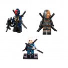 3pcs Deathstroke Minifigures Compatible Lego The New Teen Titans Set